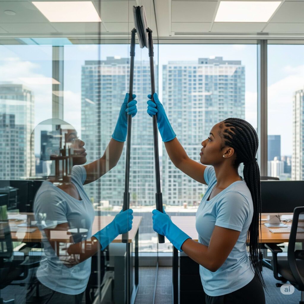 Commercial cleaning services