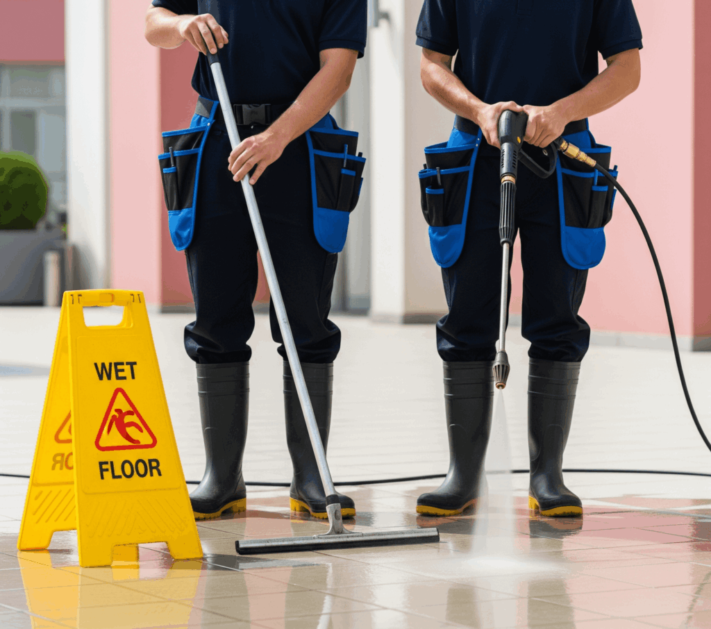 Commercial cleaning services