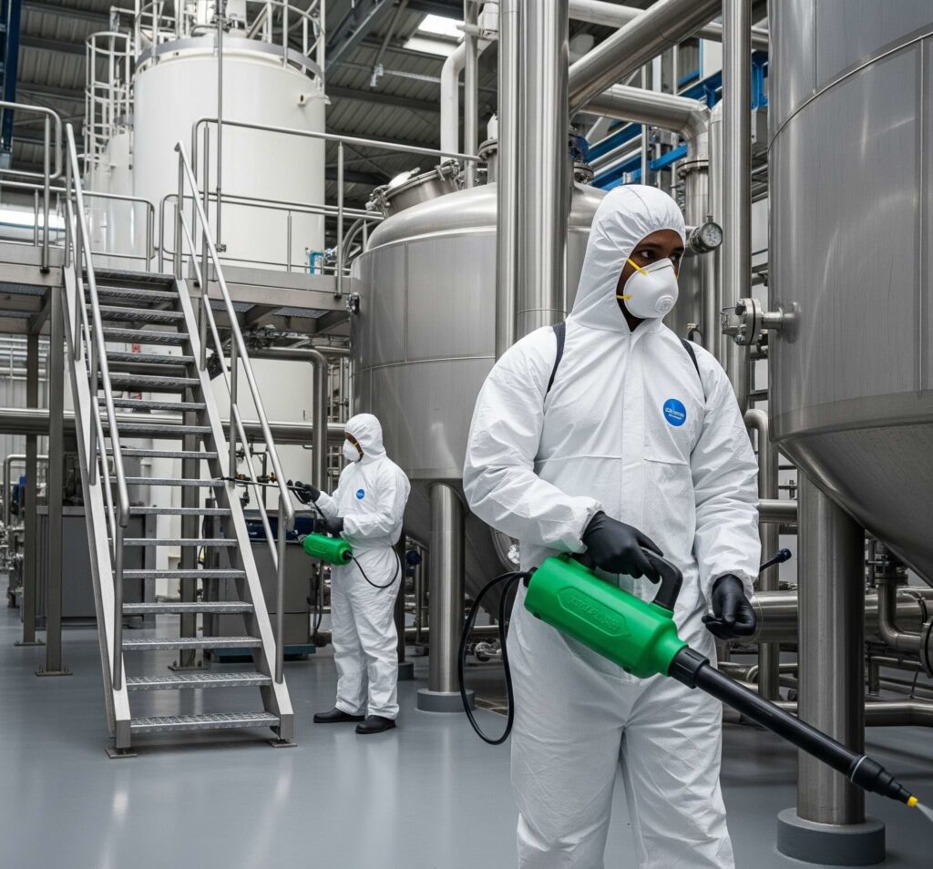 Commercial cleaning services