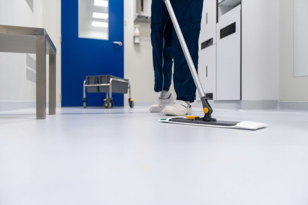 Commercial cleaning services